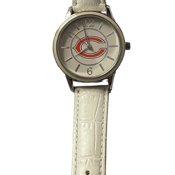 Other - White and Silver Watch with Red Logo